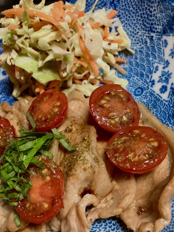 Oisixミールキットで作った豚肉料理