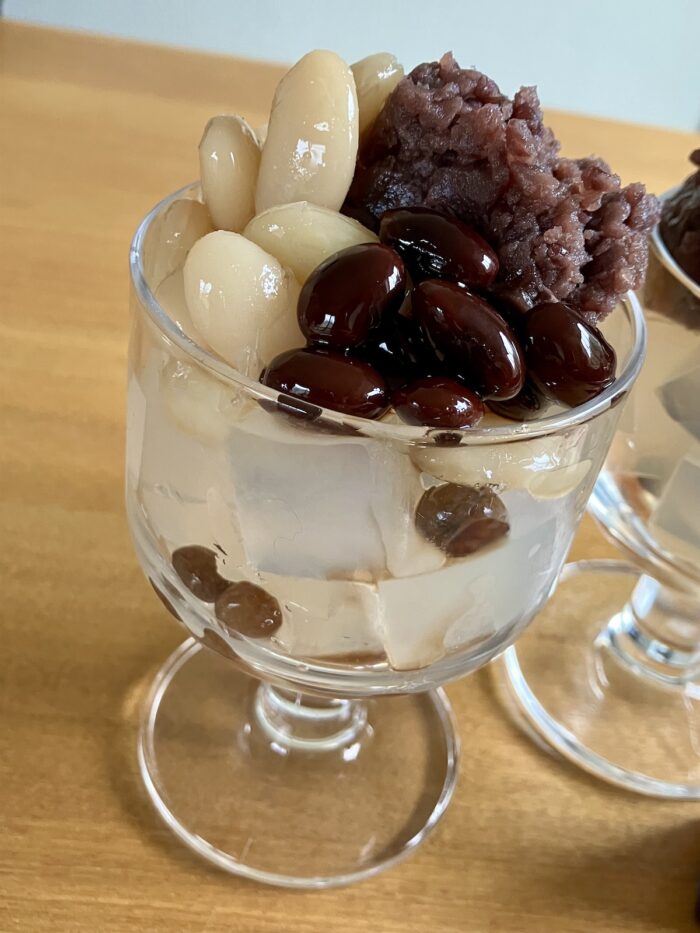 銀座 天まめ あんみつ